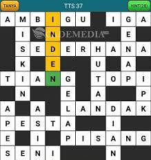 Berubah atau hilang warna : Kunci Jawaban Tts 38