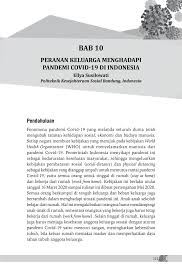 Hal ini demikian kerana tokoh dari china, mao tzu pernah mengatakan bahawa kejadian asal seseorang itu ialah baik dan suci dan akan berubah disebabkan persekitarannya. Pdf Peranan Keluarga Dalam Menghadapi Pandemi Covid 19 Di Indonesia