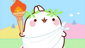 Molang's and piu piu's friends suggest they go on a bicycle ride, but piu piu can't keep up with them. Molang Wallpapers Anime Hq Molang Pictures 4k Wallpapers 2019