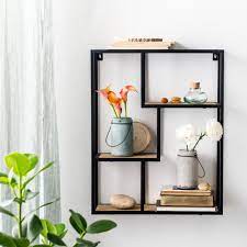 trapp hangrek zwart h 50 x b 40 x d 12 cm thuisdecoratie kamer decoratie decoraties
