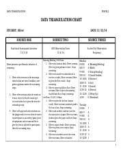 Interventionrecommendation Data Triangulation Chart