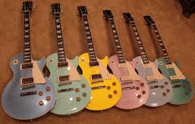 more custom color les pauls