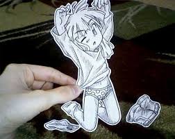 30 Cute And Clever Anime Paper Child Art Naldz Graphics Paper Child Anime Paper Funny Drawings