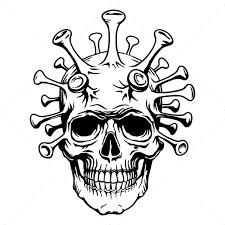 Coloring pages for girls skulls drawing skull coloring pages drawings coloring pages black and white illustration sugar skull 10 sugar skull day of the dead coloringpages original art | etsy. Coronavirus Skull Coloring Page Free Printable Coloring Pages For Kids