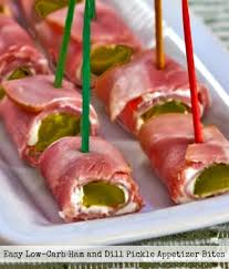 Easy easter finger foods to prepare appetizers with. Easy Low Carb Ham And Dill Pickle Appetizer Bites Video Kalyn S Kitchen