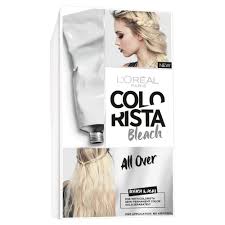 L Oreal Paris Colorista Bleach All Over 1 Kit How To Lighten Hair Permanent Hair Color Bleached Hair