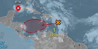 Tomó carrera, saltó el muro y lo capturaron: Lota El Nombre De La Nueva Tormenta Tropical En El Caribe A Tan Solo Una Semana De Eta