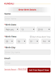 50 Cogent Free Birth Chart Kundli Analysis