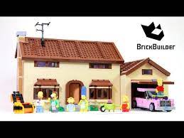 New lego harry potter 75978 diagon alley speed build video by brick builder pieces: Lego The Simpsons House 71006 Build And Review Youtube