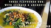 Stirring eggs into simmering broth is a classic technique for adding nourishment and body to soup. Super Easy Chinese Spinach W Trio Eggs In Superior Broth ä¸Šæ±¤è‹‹èœ Spinach W Century Eggs Salted Eggs Youtube
