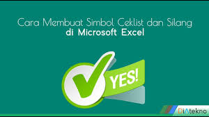 You can modify, copy and distribute the vectors on excel logo cinta di excel : Cara Membuat Simbol Ceklist Dan Silang Di Excel