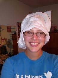Diy Shower Cap Requires A Plastic Bag And A Large Rubber Band Diy Shower Cap Large Rubber Bands Diy Shower