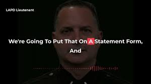 LAPD Multi-Level Cover-Up