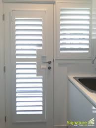 Plantation shutters traditional entry miami by chio s 41 best doors images window treatments blinds interior windows shutters on the entry sidelights and front doors taylor front door sidelight shutters for your home free consultation why entry door sidelight shutters are the perfect solution for plantation shutters the home depot. The Easy Solution To Privacy On Glass Entry Doors Signature Shutters Blinds