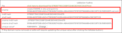 A canonical name record (abbreviated as cname record) is a type of resource record in the domain name system (dns) that maps one domain name (an alias) to another (the canonical name). Was Sind Die Anforderungen Fur Ssl Com Ssl Tls Validierung Der Zertifikatsdomane Ssl Com