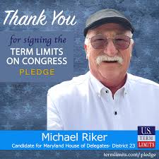 Michael Riker Pledges to Support Congressional Term Limits