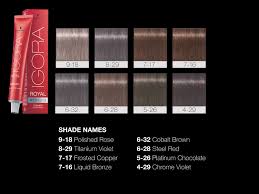 Schwarzkopf Professional Igora Royal Metallics Color Shades