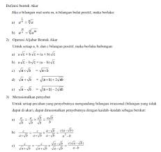 Berapa akar kuadrat dari 9. Contoh Soal Bilangan Real