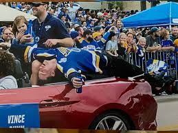 Vince dunn is a canadian professional ice hockey defenceman currently playing for the st. I Though You All Would Enjoy This Picture My Dad Took Of Vince Dunn At The Parade Stlouisblues