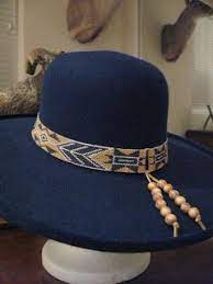 Red Panda Beads Miyuki 11 0 Delicas To Make Hat Bands Beaded Hat Cowboy Hat Bands Hat Band