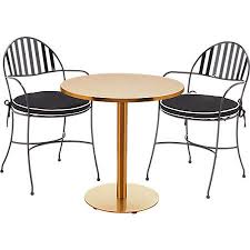 Watermark Brass Bistro Table Reviews Cb2 In 2020 Furniture Aluminum Patio Furniture Bistro Table
