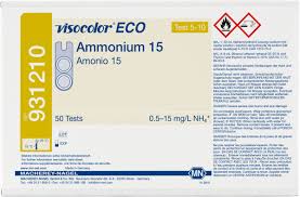 · appeler le 15 uniquement en cas d'urgence ; Colorimetric Test Kit Visocolor Eco Ammonium 15 Refill Pack Macherey Nagel Mn Macherey Nagel