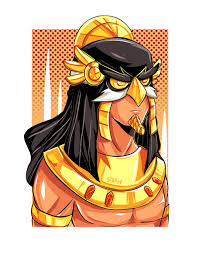 amber is hot (pun intended) and the legendaries approve of (@gabviz)'s art. Horus Bo Just A Little Quick Art Brawlstars
