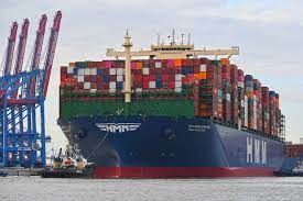 Frachter, containerschiff, containerschifffrom the english ship nmnomen, männlich, maskulinum: Port Of Hamburg Hmm Algeciras Imo9863297 Containerschiff