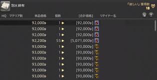宝の地図ｇ４で耐水綿布をゲットしよう Ff14 ペルソナ攻略navi