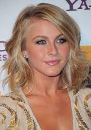 Medium Bob Haircut Long Bangs Julianne Hough Wavy Hairstyles Medium Medium Hair Styles Medium Length Hair Styles