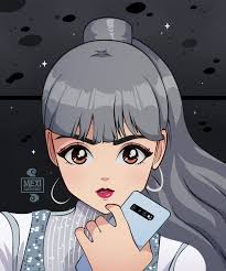 The disney+ the simpsons collection gives you access to all the the simpsons movies, tv shows & more. 190503 Samsung Galaxy S10 X Lisa Art Done By Mexicartoonist On Instagram Blackpink