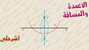 2 6 الاعمده والمسافة Math