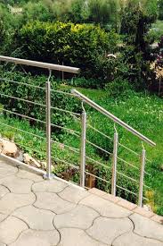 Gelander Rundstabe Gartenbrucken Aussentreppe Treppe