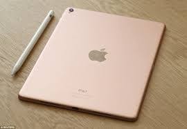 Smaller Rose Gold Ipad Pro With Pencil Rose Gold Ipad Ipad Pro Rose Gold Ipad Pro