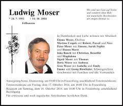 Wenn die erinnerung an den zweiten weltkrieg inhaltlich und sprachlich ein bisschen. Traueranzeigen Von Edlhausen Ludwig Moser Mittelbayerische Trauer