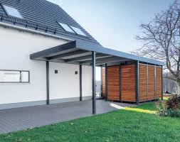 Myport Einzelcarport Mit Gerateraum Einzelcarport Carport Carport Holz