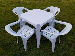 | new kid plastic table and chair set furniture activity toddler toy play home. White Plastic Garden Table B Q Off 73