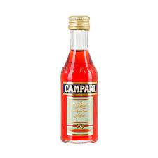 The critical step took place at the beginning of the 1990s. Sample Bottle Of Campari Bitter 25 Campari
