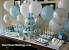 Blue Baby Shower Table