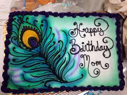 Buttercream 21st Birthday Sheet Cake Ideas Buttercream Peacock Sheet Cake Birthday Sheet Cakes Sheet Cake Designs Airbrush Cake
