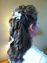 Half Up Half Down Wedding Updo Wedding Hair Beauty Curls For Long Hair Wedding Hairstyles Half Up Half Down