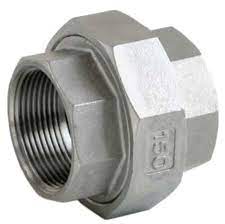 Available in a variety of materials, including stainless steel, to suit customer preferences. Conical Union Fitting Available In Ss316 And Ss304