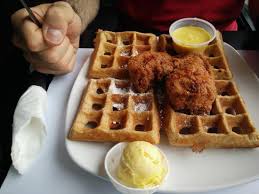 A chicken and waffles challenge. Better Then Roscoe S Review Of Dame S Chicken Waffles Durham Nc Tripadvisor