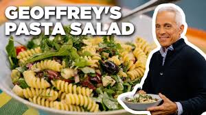 Wednesday dinner will be curried chicken salad. Geoffrey Zakarian S Pasta Salad With Tomatoes And Cucumbers The Kitchen Food Network Youtube