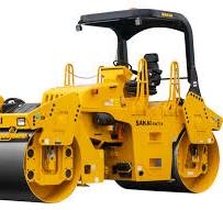 SW774 Vibratory Double Drum Asphalt Road Roller - SAKAI