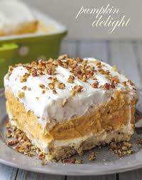 Best Pumpkin Delight Dessert Recipe Video Lil Luna Recipe Layered Pumpkin Dessert Pumpkin Delight Savoury Cake