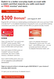 Make life easier with standard chartered debit cards. Scotiabank Scotiabank Open New Account Get 300 In Canadian Tire Money Redflagdeals Com Forums