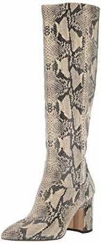 The boot has a pointed toe. Sam Edelman Women S Hai Knee High Boot Black Size 6 Gem