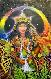 In the indigenous quechua language, pachamama (also known as mama pacha) translates as mother earth or mother cosmos. Mythological Girls Pachamama Girl Museum