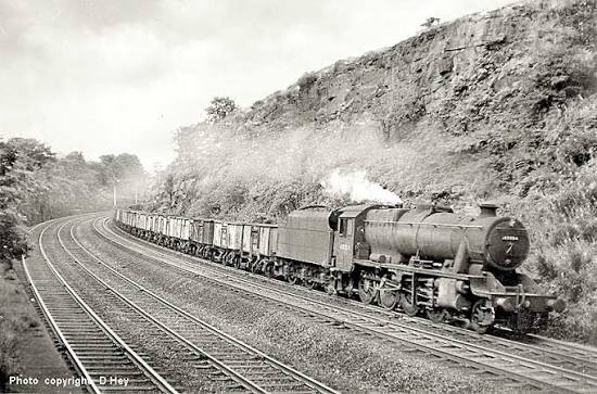 David Heys steam diesel photo collection - 50 - AIRE VALLEY LINE 2